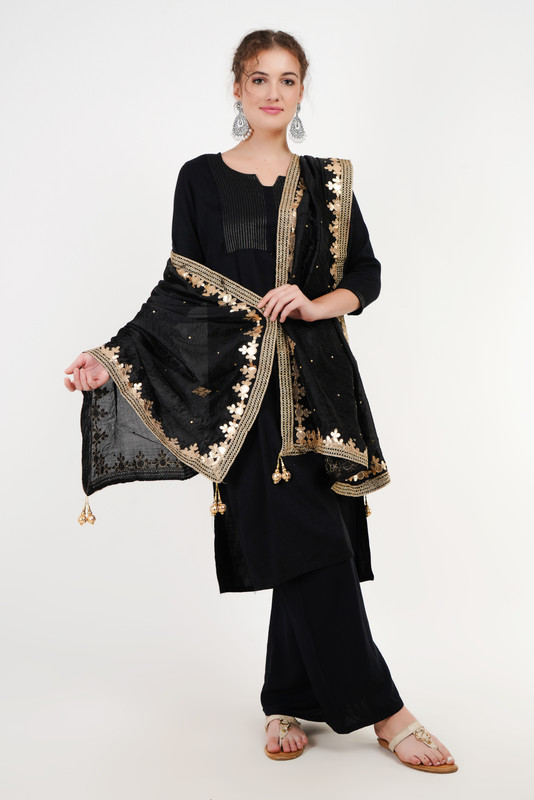 Sciarpa stola Way2Like Art seta Dupatta dolce Arif design sciarpe hijab designer - Foto 15 di 45