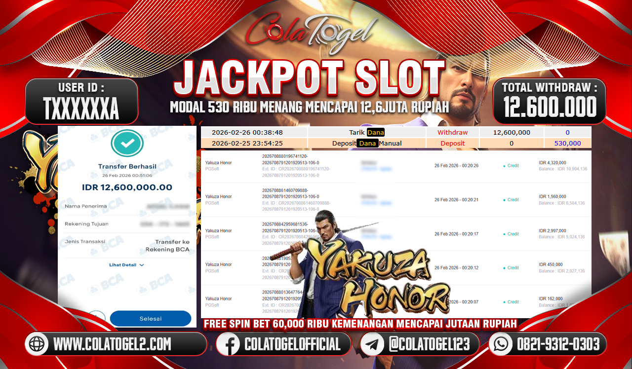 JACKPOT SLOT GACORR!!