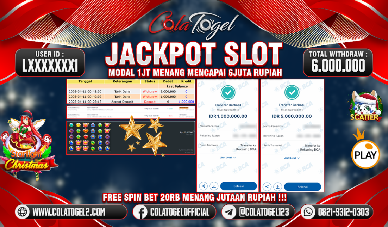 JACKPOT SLOT GACORR!!