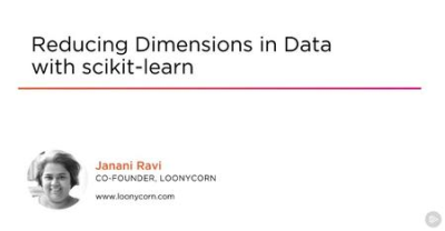 Reducing Dimensions in Data with scikit-learn