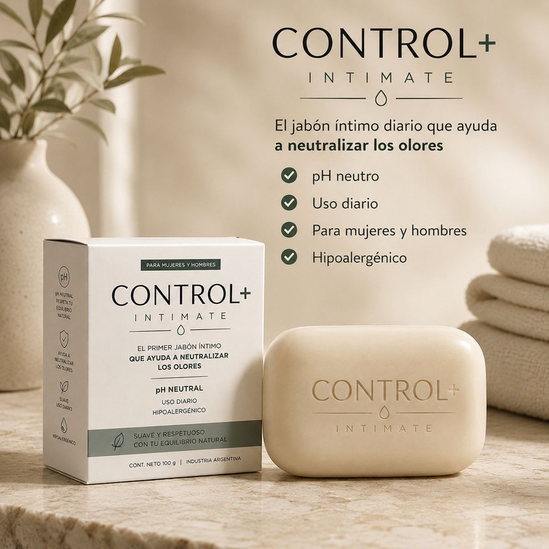 Jab&oacute;n Control Elimina Olores partes &iacute;ntimas