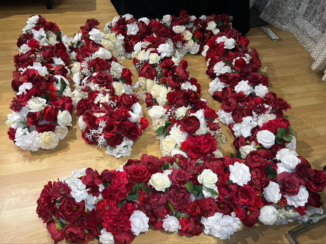4ft Floral Runner