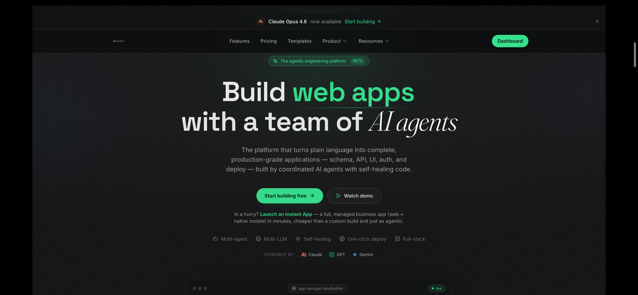 Nexugen — product screenshot
