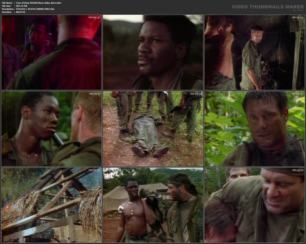 Tour of Duty S01E06 Burn, Baby, Burn.mkv