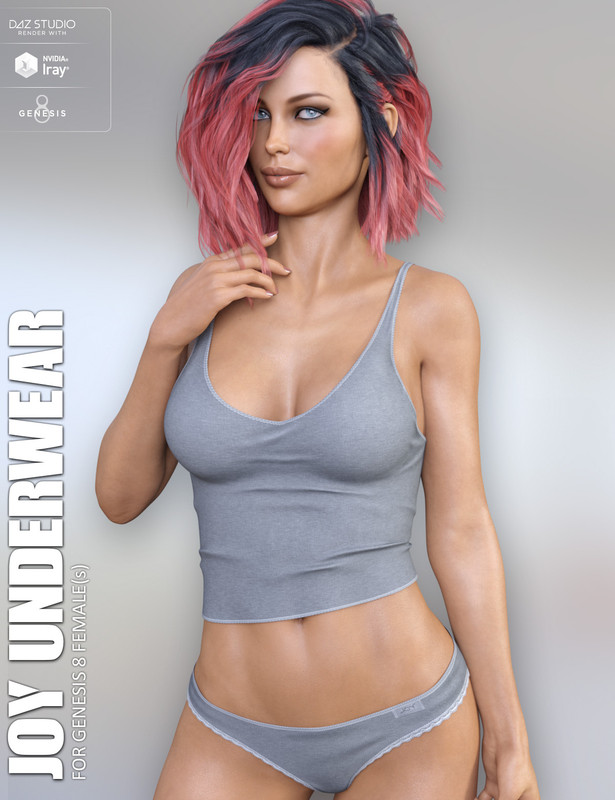 Joy Underwear for Genesis 8 Females