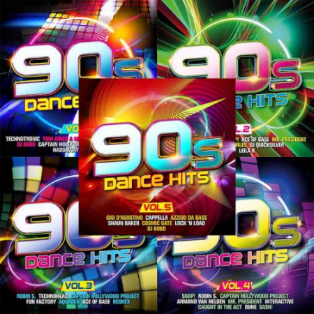 VA - 90s Dance Hits Vol.1-5 (2018-2020)