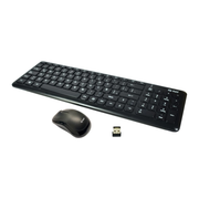 Combo Teclado y Mouse Inalambrico SAT KM201W - 1