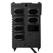 Painel traseiro com 4 tomadas