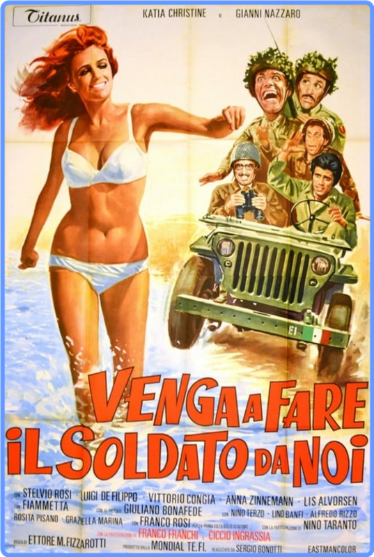 Venga A Fare Il Soldato Da Noi (1971) mp4 FullHD m1080p WEBRip x264 AAC ITA Sub ITA/ENG