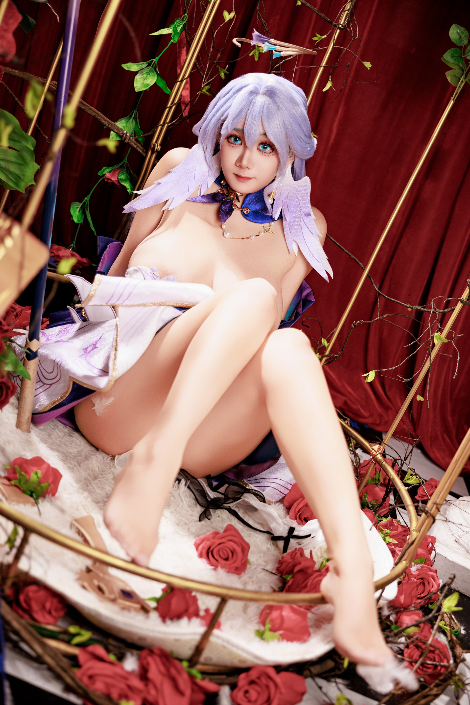 阿雪雪写真崩坏星穹铁道·知更鸟Cosplay图集（90P+1V / 1.04G）高清写真插图8