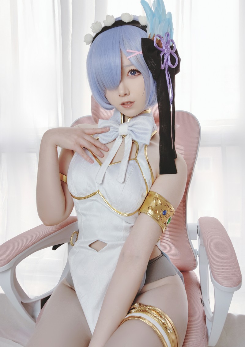 Asagiriai（愛ちゃん）ReZero 角色Cosplay写真图集 34P 高清美图合集 (285.5M)插图2