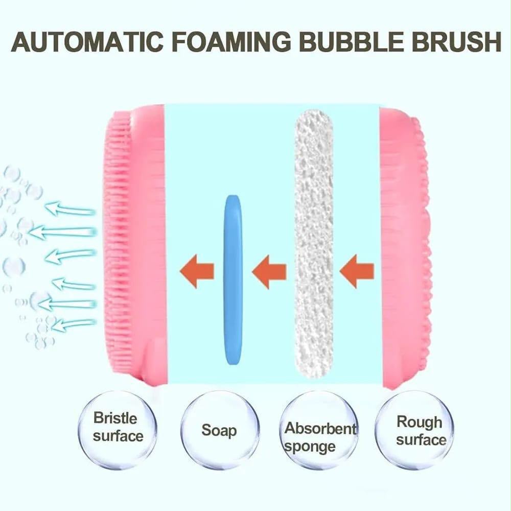 Side Profile of Baby Scrubber