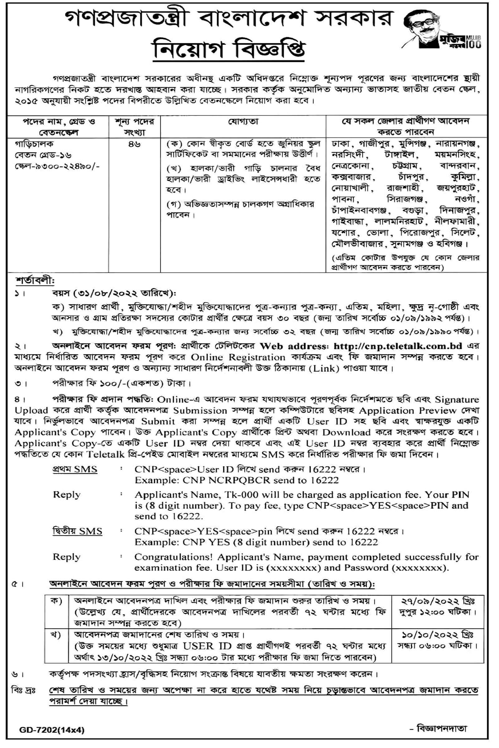 NSI Job Circular 2022
