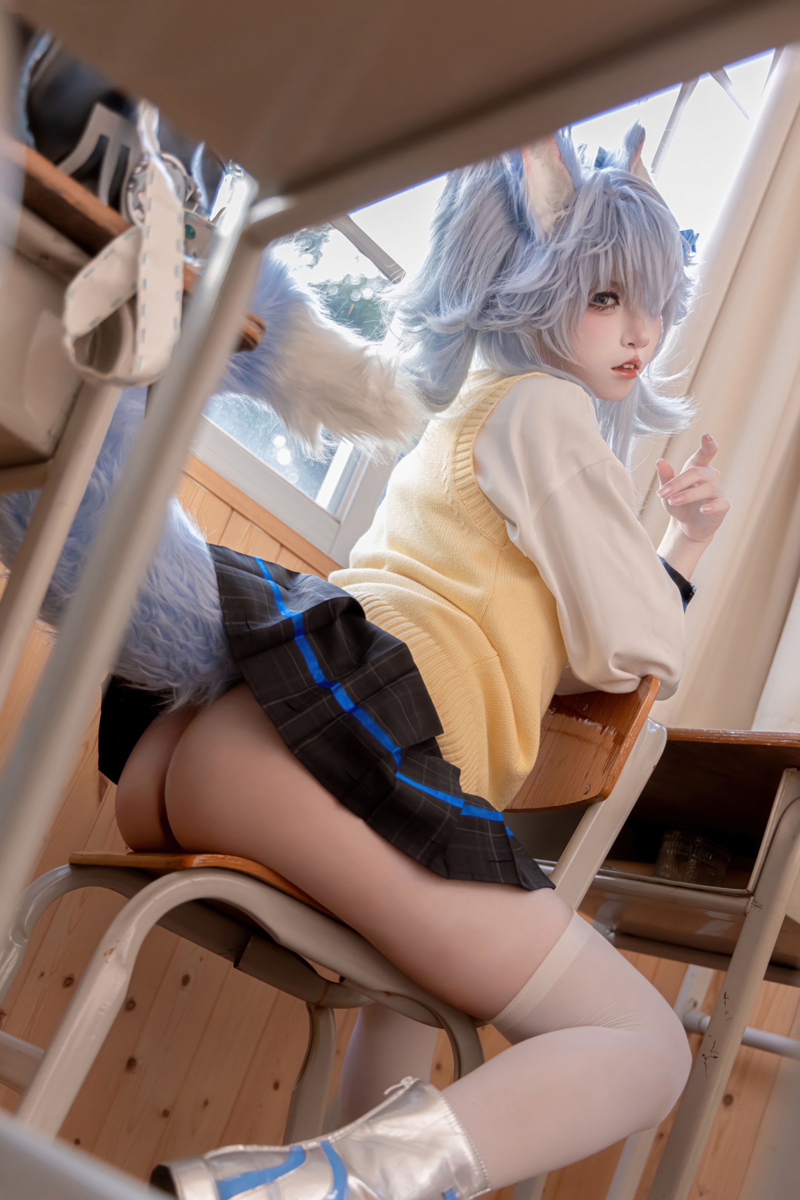 纸悦Etsu_ko《少女前线 PA-15》高校心跳物语 Cosplay 套图[51P-385M]插图6