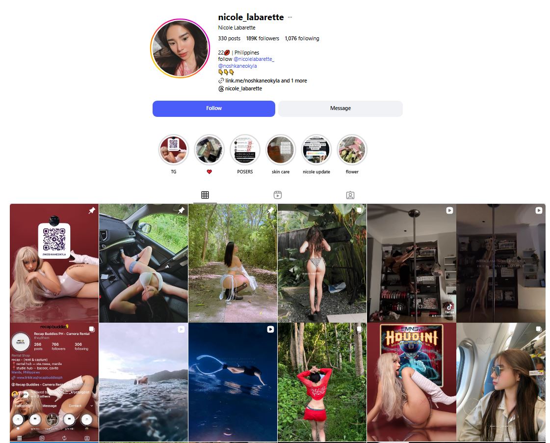 Philippines pinay Instagram noshkaneokyla (nicole_labarette) Philippines pinay Instagram noshkaneokyla (nicole_labarette)