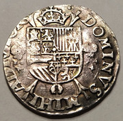 1/5 de Escudo - Felipe II, Países Bajos, Amberes, 1571 IMG-20210427-100041