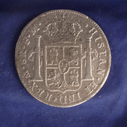 8 Reales 1799 Carlos IV Mejico FM. Desengaño - Falsa 1799-CARLOS-IV-MEJICO-8-REALES-FALSOS-3-R