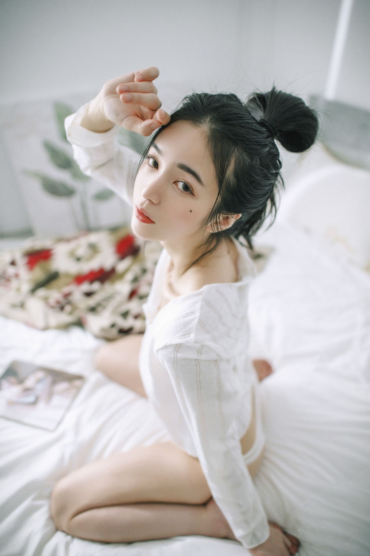 JVID辰辰《妖精女友》写真照，内裤，慵懒与性感美图插图5