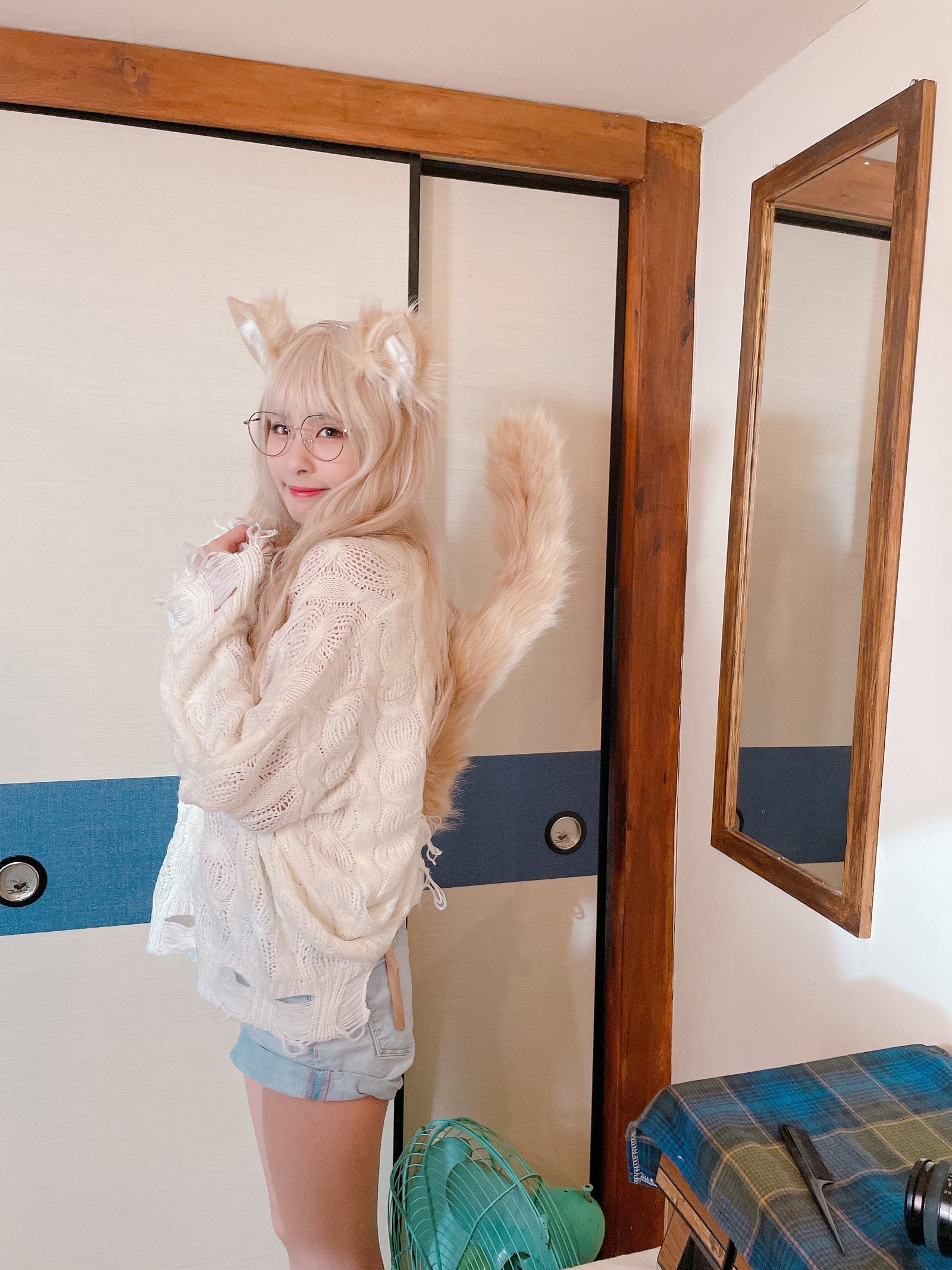 泥泥汝 猫女 主题 Cosplay 写真＋视频合集｜高质量图集（372P｜12V｜1.09GB）插图1