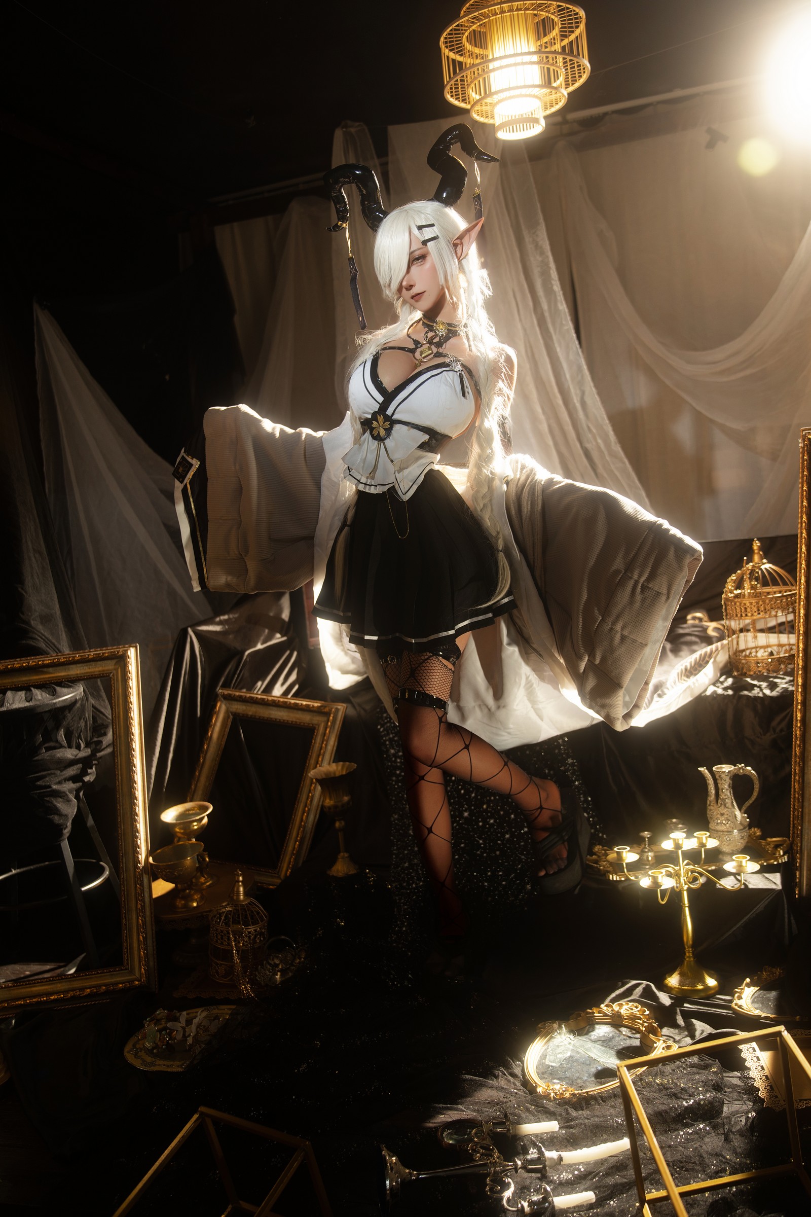 Seya-狮砸 – 碧蓝航线 尾张魔王 Cos 高清写真（12P-156MB）插图1