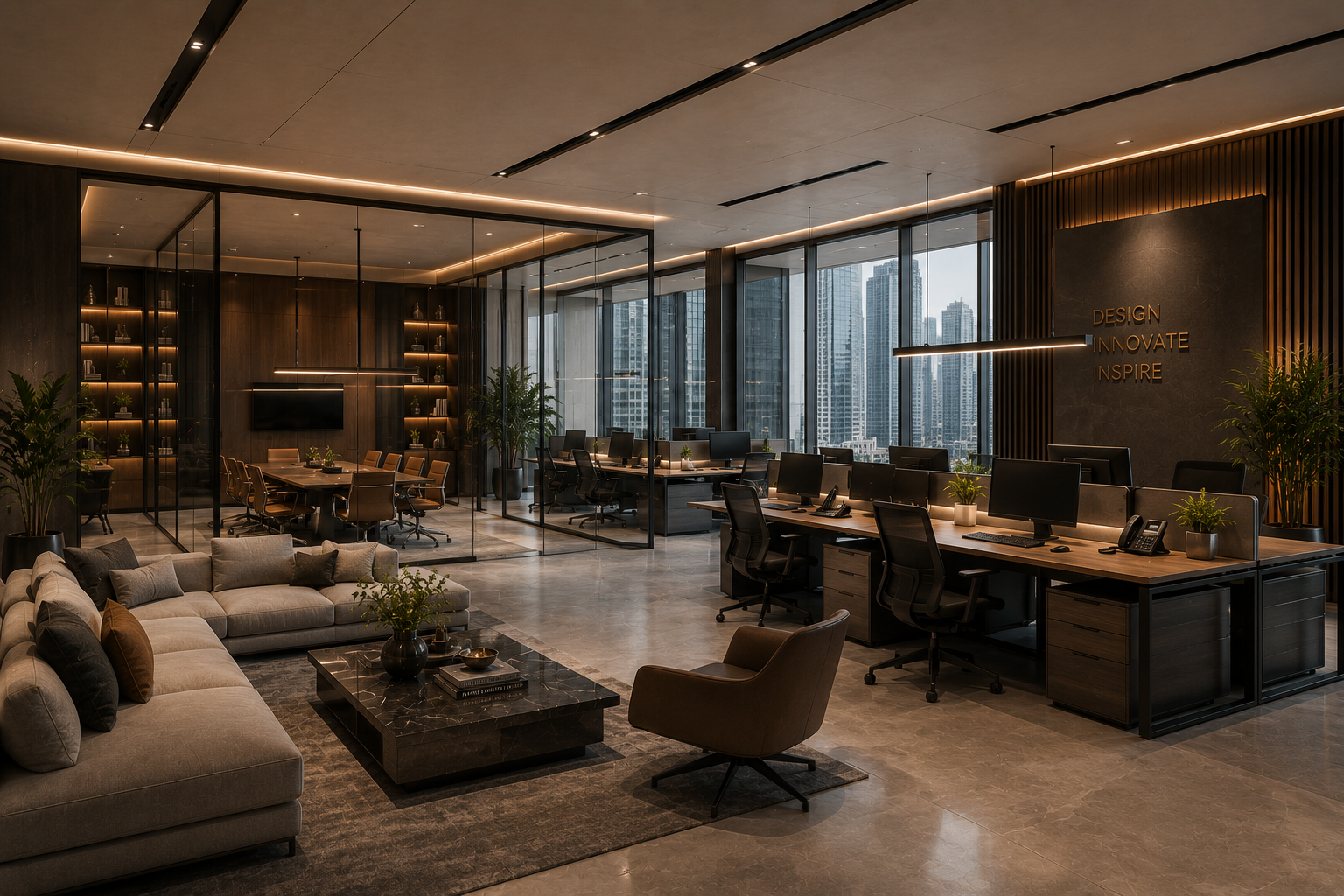 Office interiors
