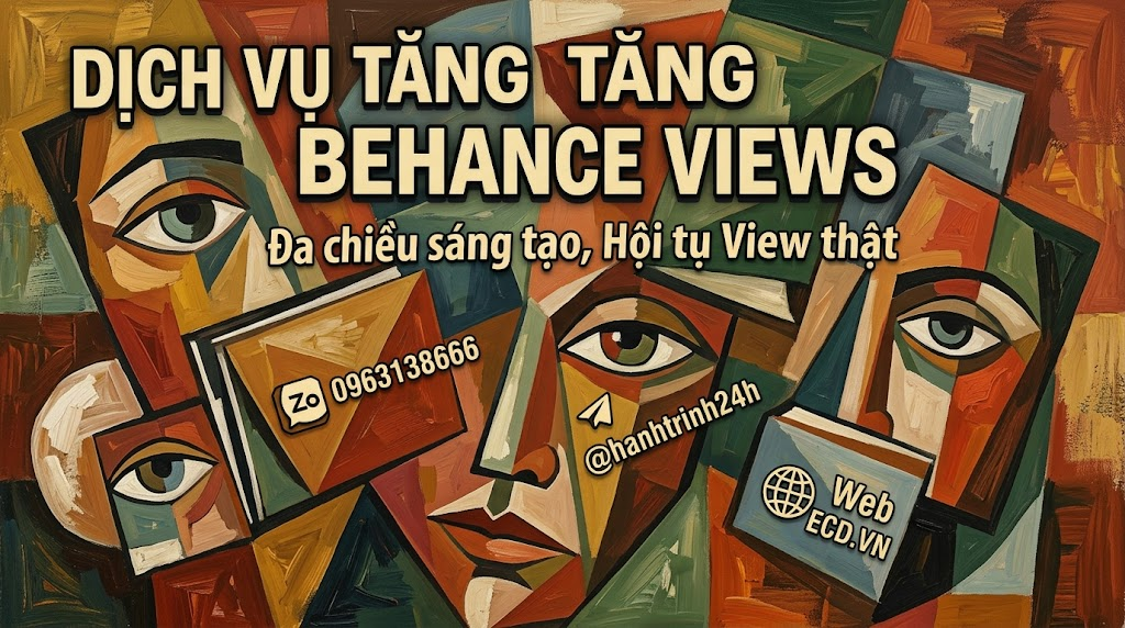 tăng behance views an toàn tăng like