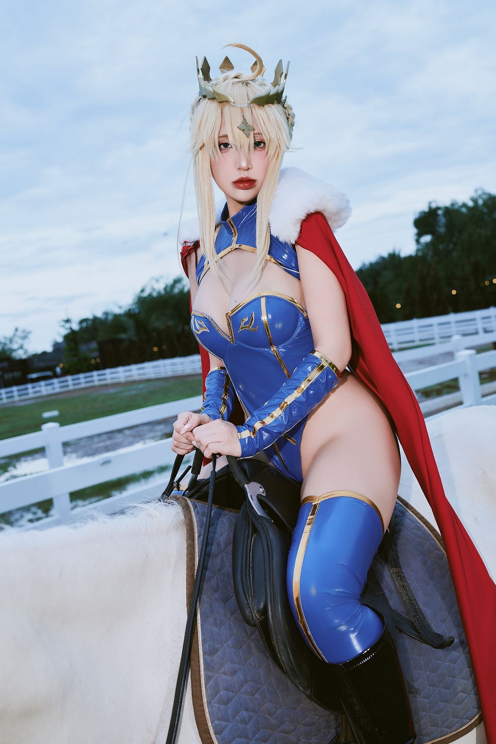 Puy Puy – Artoria Lancer Fate/Grand Order Cosplay 写真+视频（180P+22V-496MB）插图
