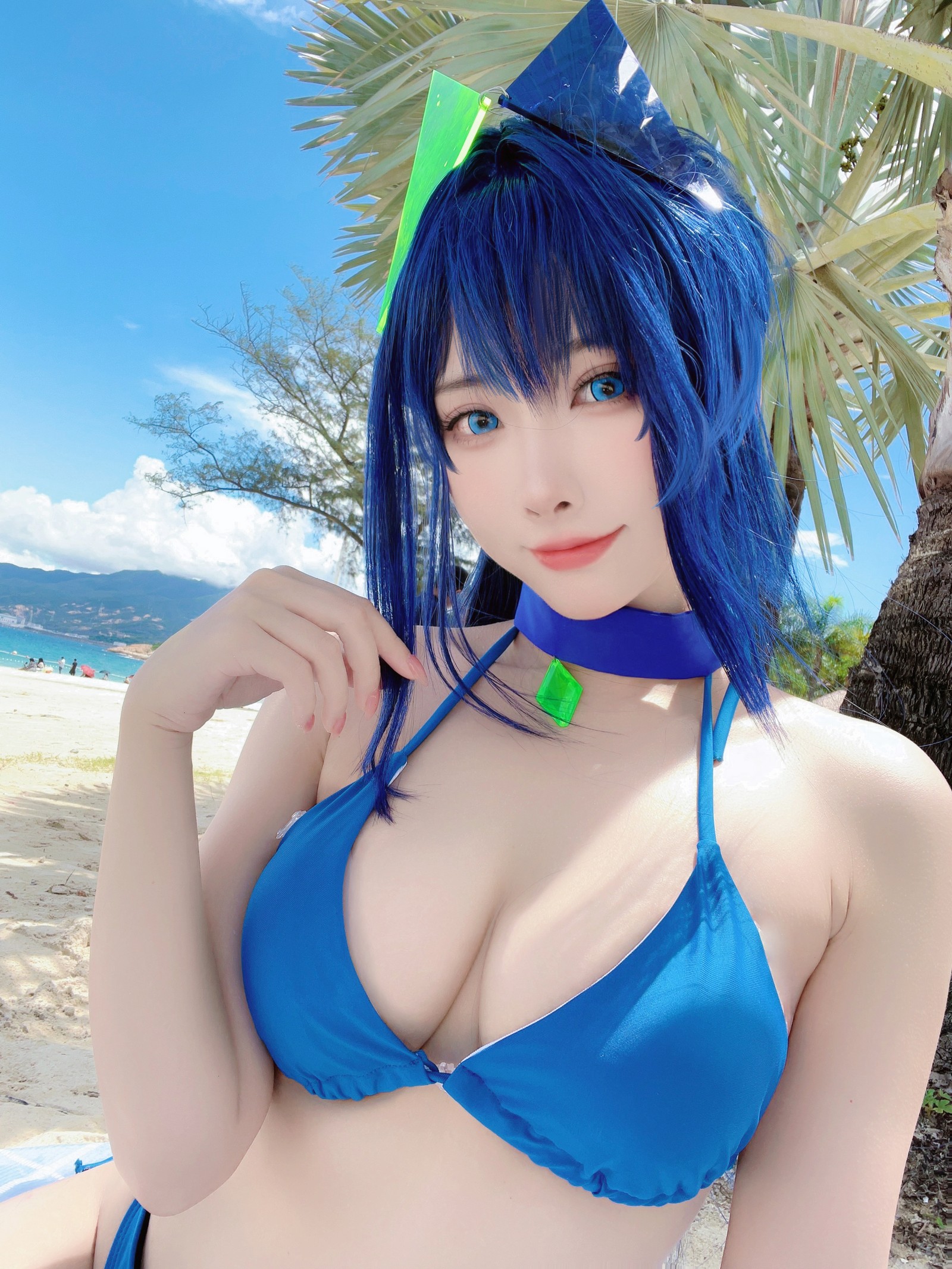 宮本桜 新泽西 泳装 Cosplay 写真｜碧蓝航线夏日主题（18P｜67MB）插图