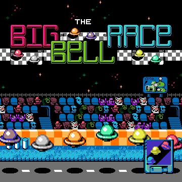 UFO 50: Big Bell Race box art