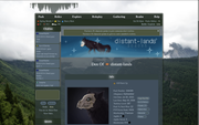 fernweh theme (den page)