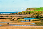 Lundy Island On A Clear Day from Bude, Cornwall.