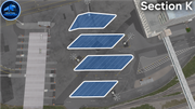 Section K - Container Port parking lot