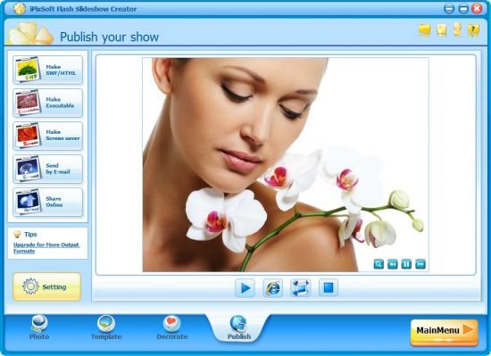 iPixSoft Flash Slideshow Creator version 6.2.0 iPixSoft Flash Slideshow Creator version 6.2.0