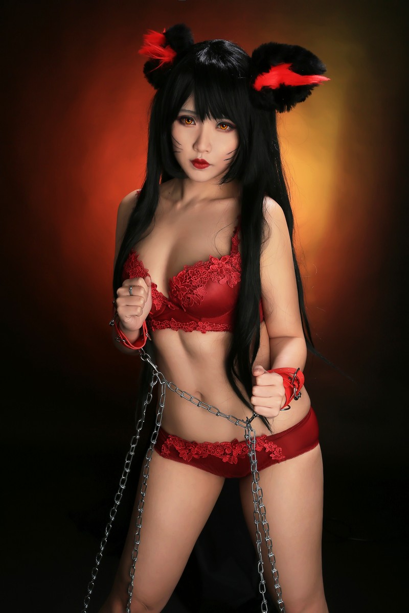 Hana Bunny 阿狸 Ahri Cosplay写真｜英雄联盟 LOL 九尾妖狐 Ahri 高清图片[14P-12.7M]插图2
