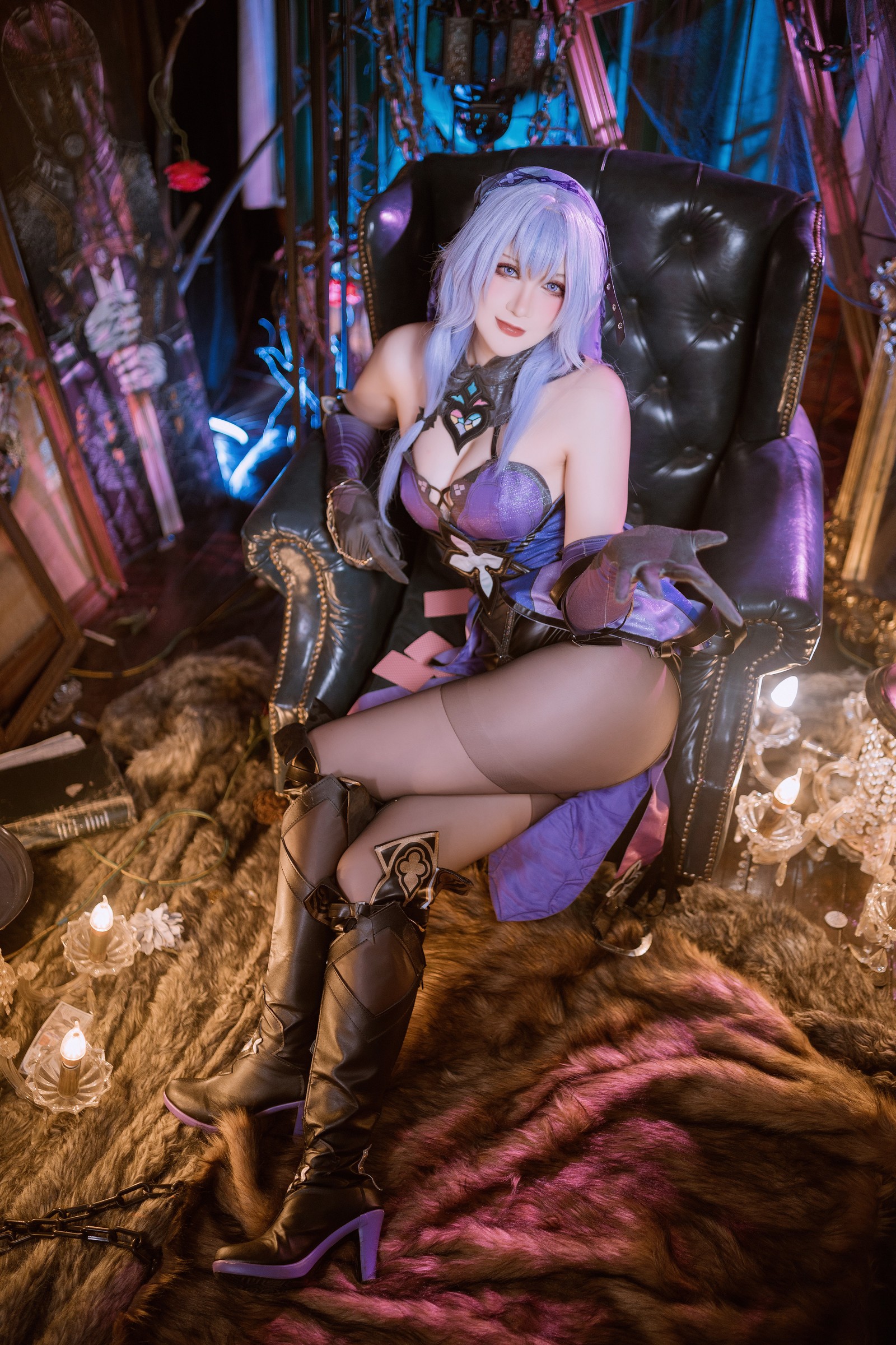 兔胖胖min – 黑天鹅 Cosplay 高清写真集（40P-413MB）角色主题插图2