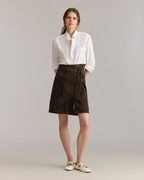 SP25-1203-0613-PERFORATED-SUEDE-WRAP-SKIRT-EVERGREEN-A-1