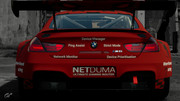 BMW M6 GT3 M Power '16 rear