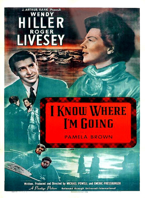 I Know Where I'm Going (movie poster).