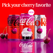 Cherry on Top: Coca-Cola Expands Portfolio with New Cherry Float and Diet Coke Cherry