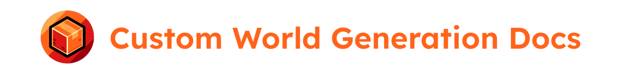 Custom World Generation Documentation