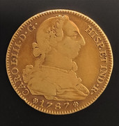 4 Escudos de 1787. Carlos III. Madrid. 4-escudos-carlos-iii-2