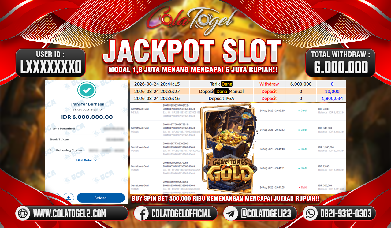 JACKPOT SLOT GACOR!!