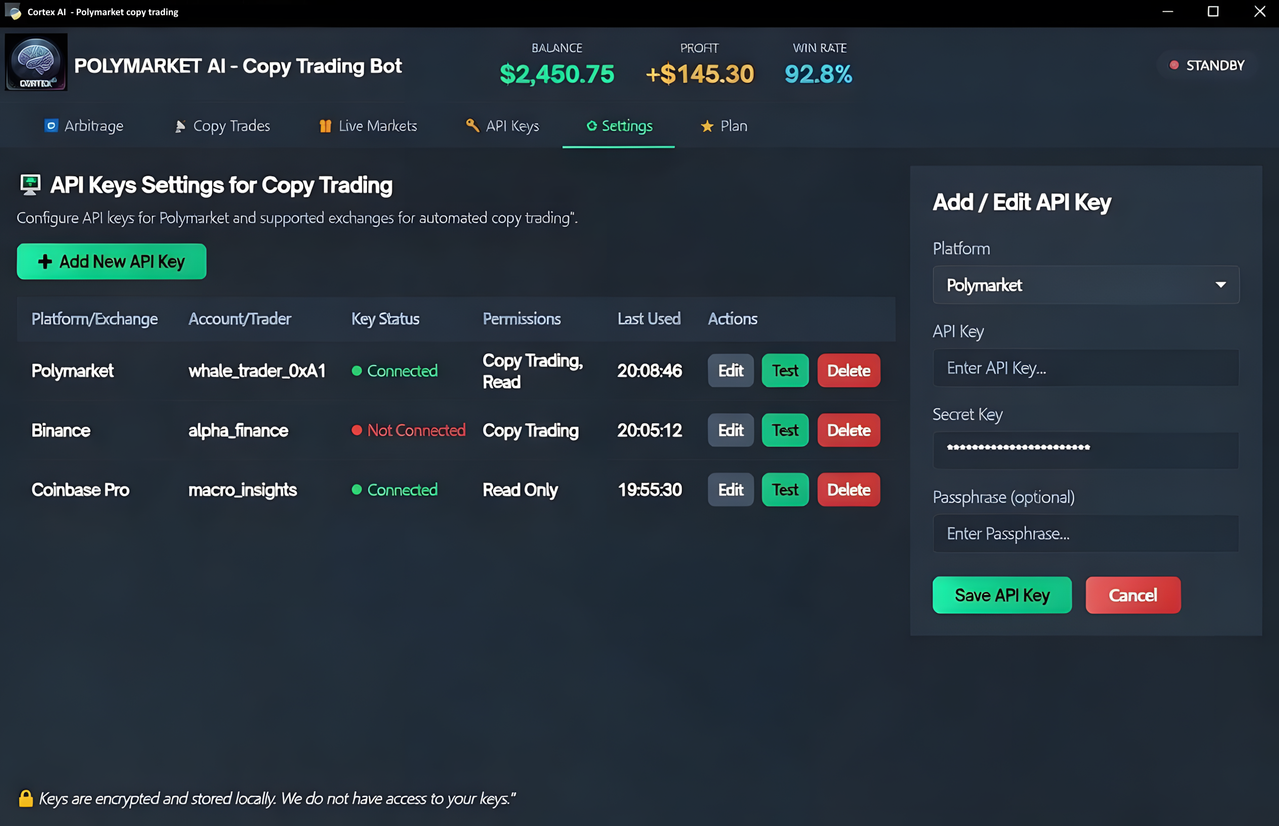Cortex API Security Settings