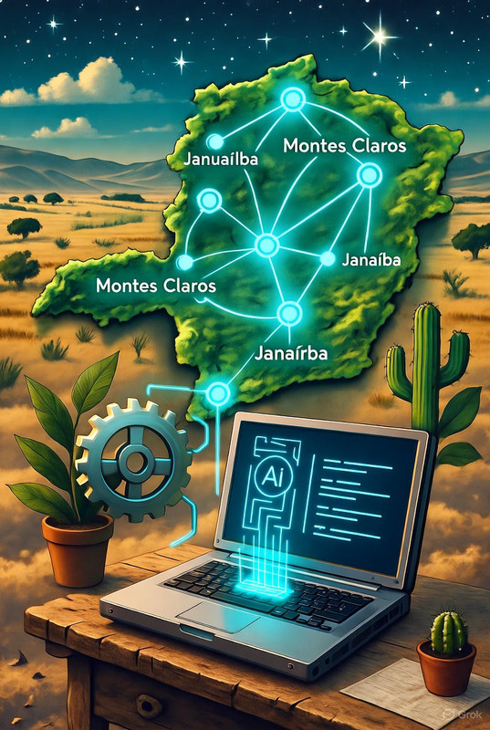 O Curso Técnico Gratuito em IA que Pode Transformar o Norte de Minas em um Polo Tech — EAD Sem Pegadinhas