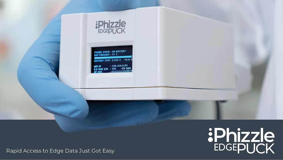 Phizzle Edge Puck in cleanroom environment