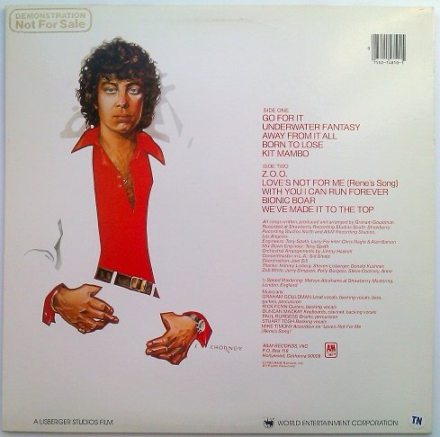 Graham Gouldman - Animalympics (1980) [Vinyl Rip 24/192] Lossless+MP3