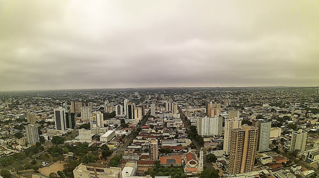 Campo Grande nesta manhã de domingo