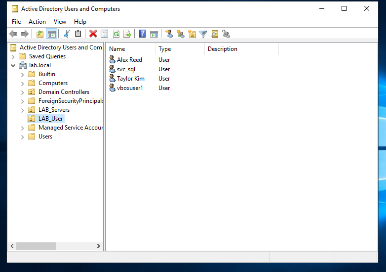 Step 1.1 Screenshot