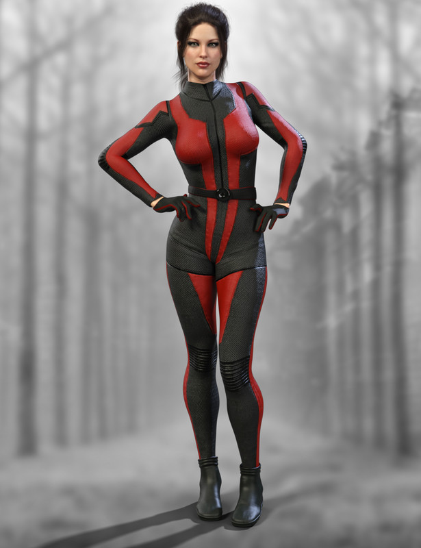 X-Fashion WaspGirl Outfit for Genesis 8 Female(s)