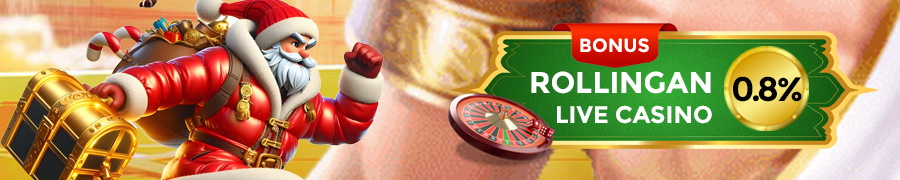 ROLLINGAN LIVE CASINO 0,8%